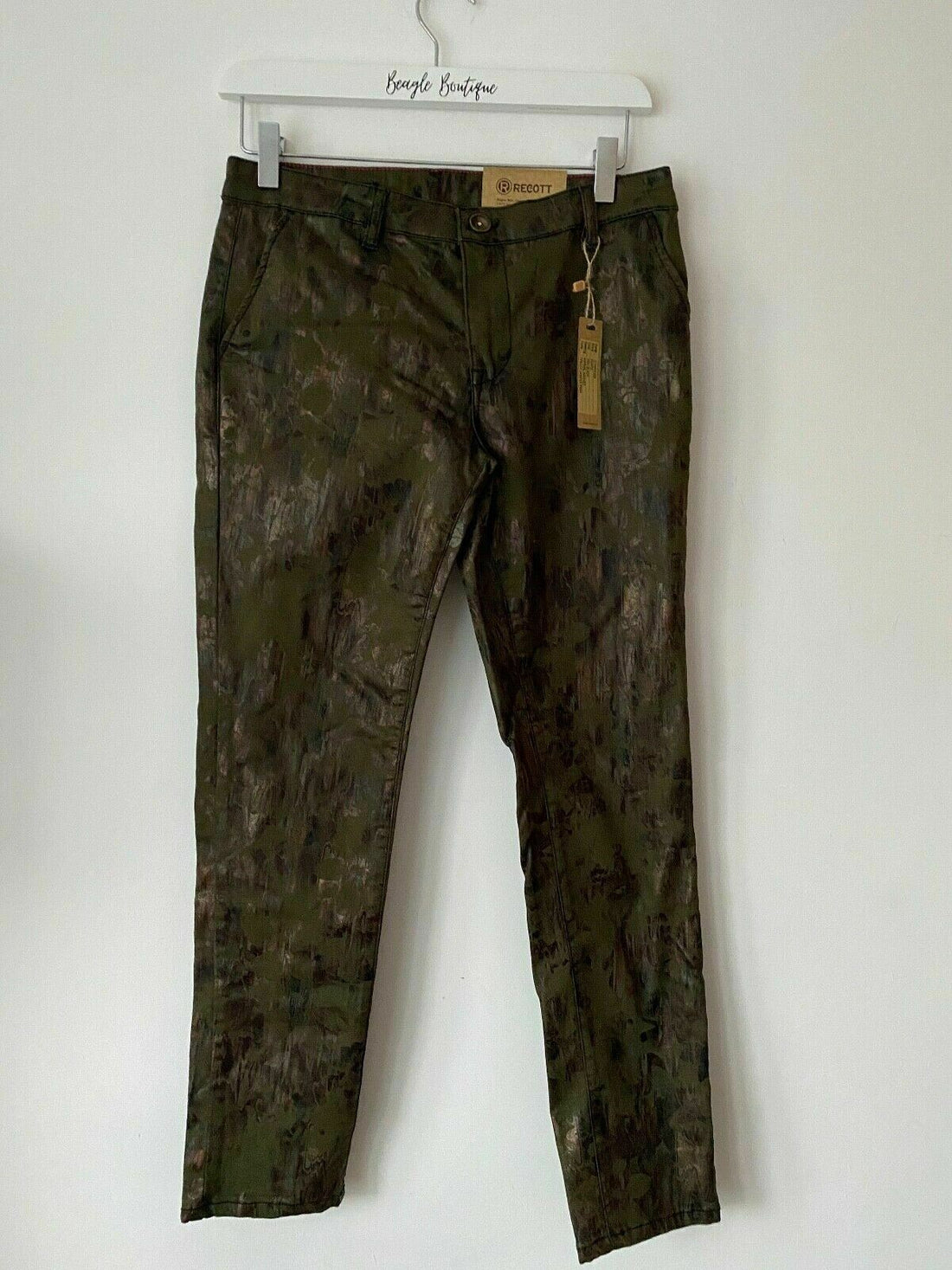 RECOTT Punto Khaki Jeans Size 10 W30 L28 - BB Fashion Outlet