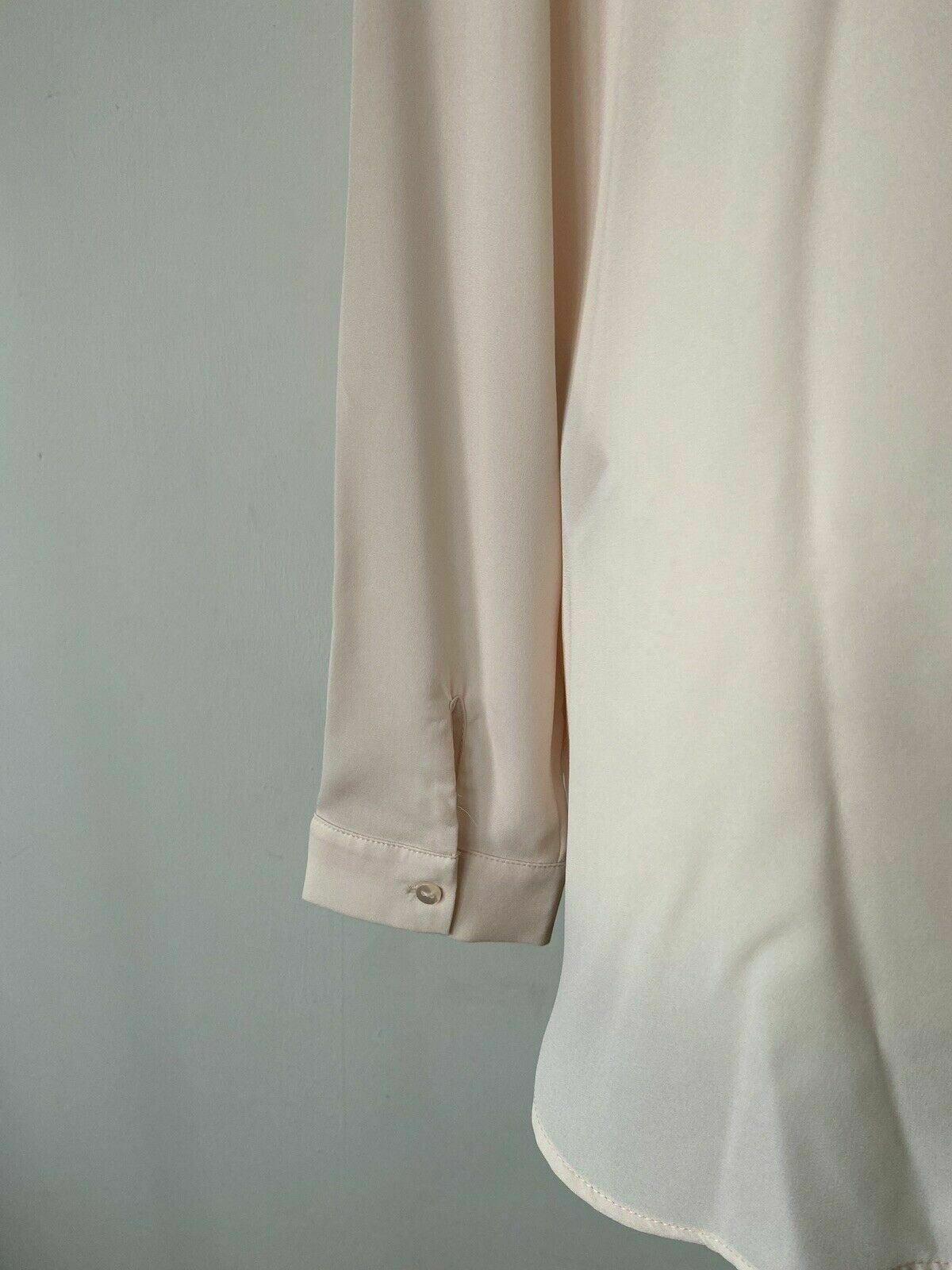 VILA ViLucy Low Split Neck Shirt Peach Blush RRP £30 sizes available S and L