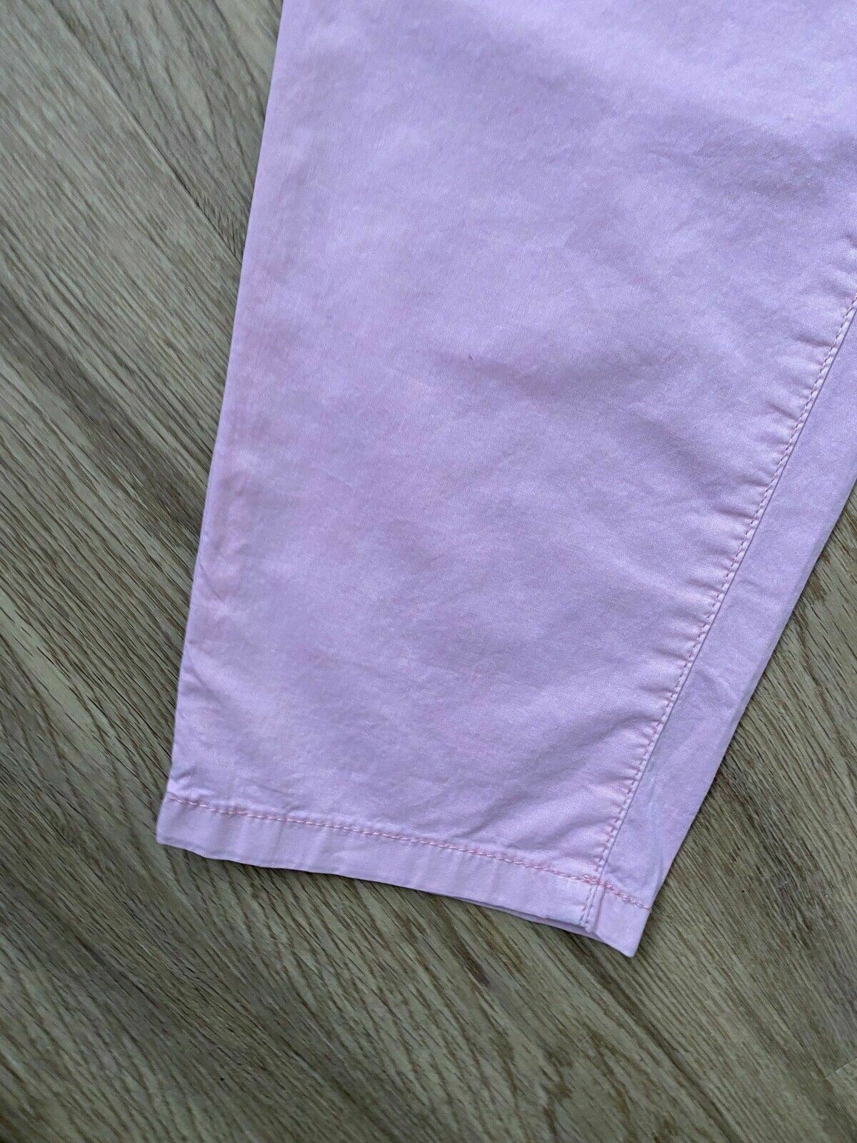 Esprit Slim Chino Size 16 Pink Mid Rise Slim Leg RRP £39 - Beagle Boutique Fashion Outlet