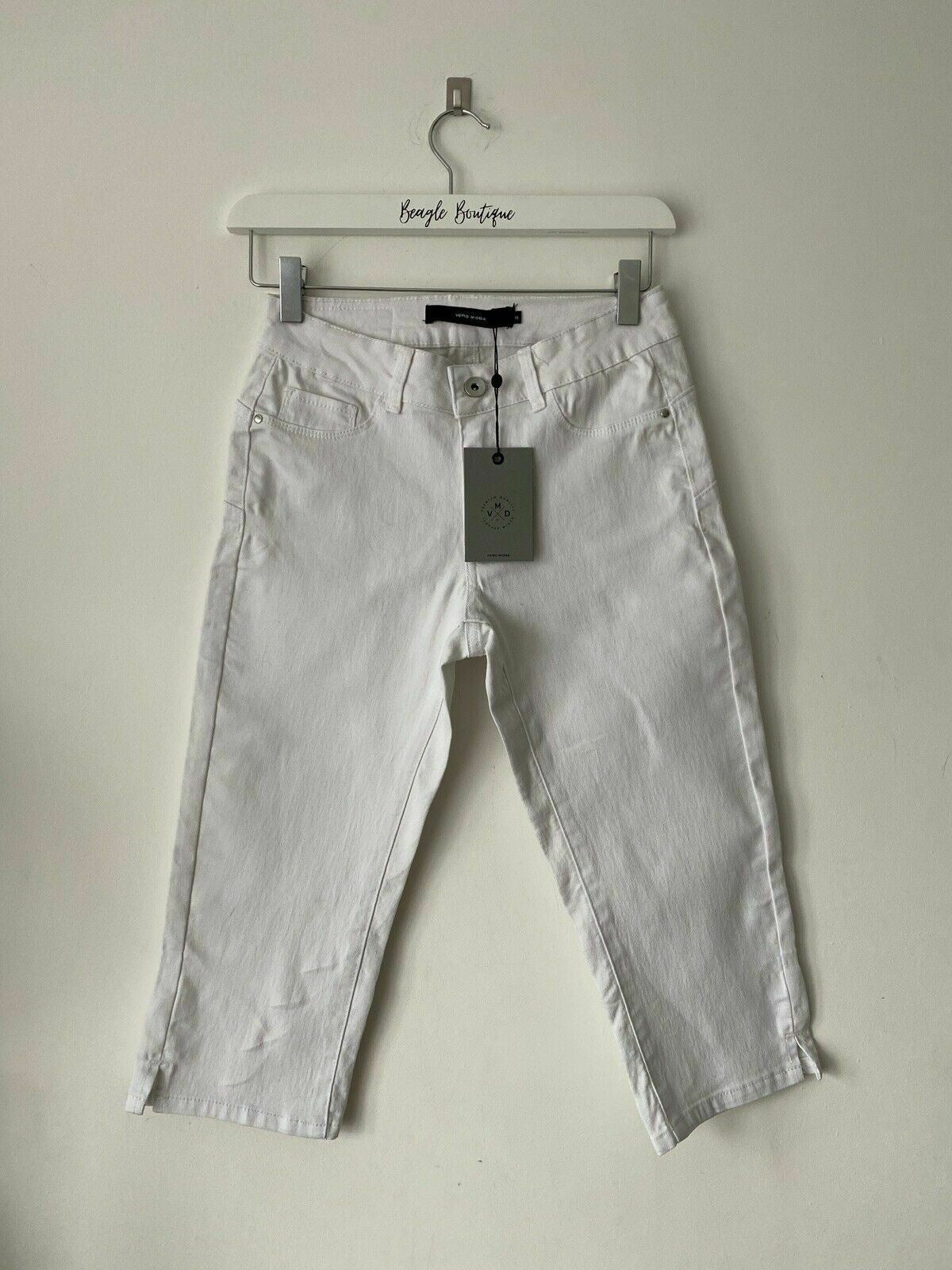 VERO MODA Regular Fit Women White Trousers - Buy VERO MODA Regular Fit  Women White Trousers Online at Best Prices in India | Flipkart.com