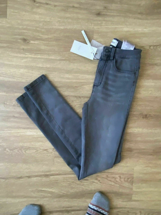 Only High Waist Denim Skinny Fit Jeans Size S Size 4 - 6 UK L32 Grey