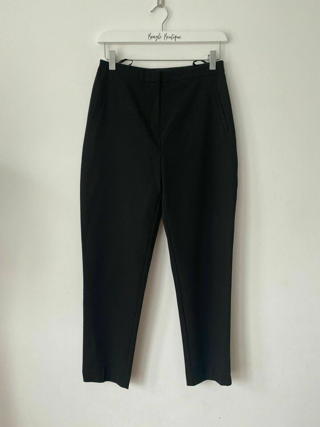 New Look Black Tailored Cropped Trousers Size 8 - BB Fashion Outlet