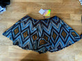 Missguided Shorts Sizes: 8, 10 Chevron Print Chiffon Lined - BB Fashion Outlet