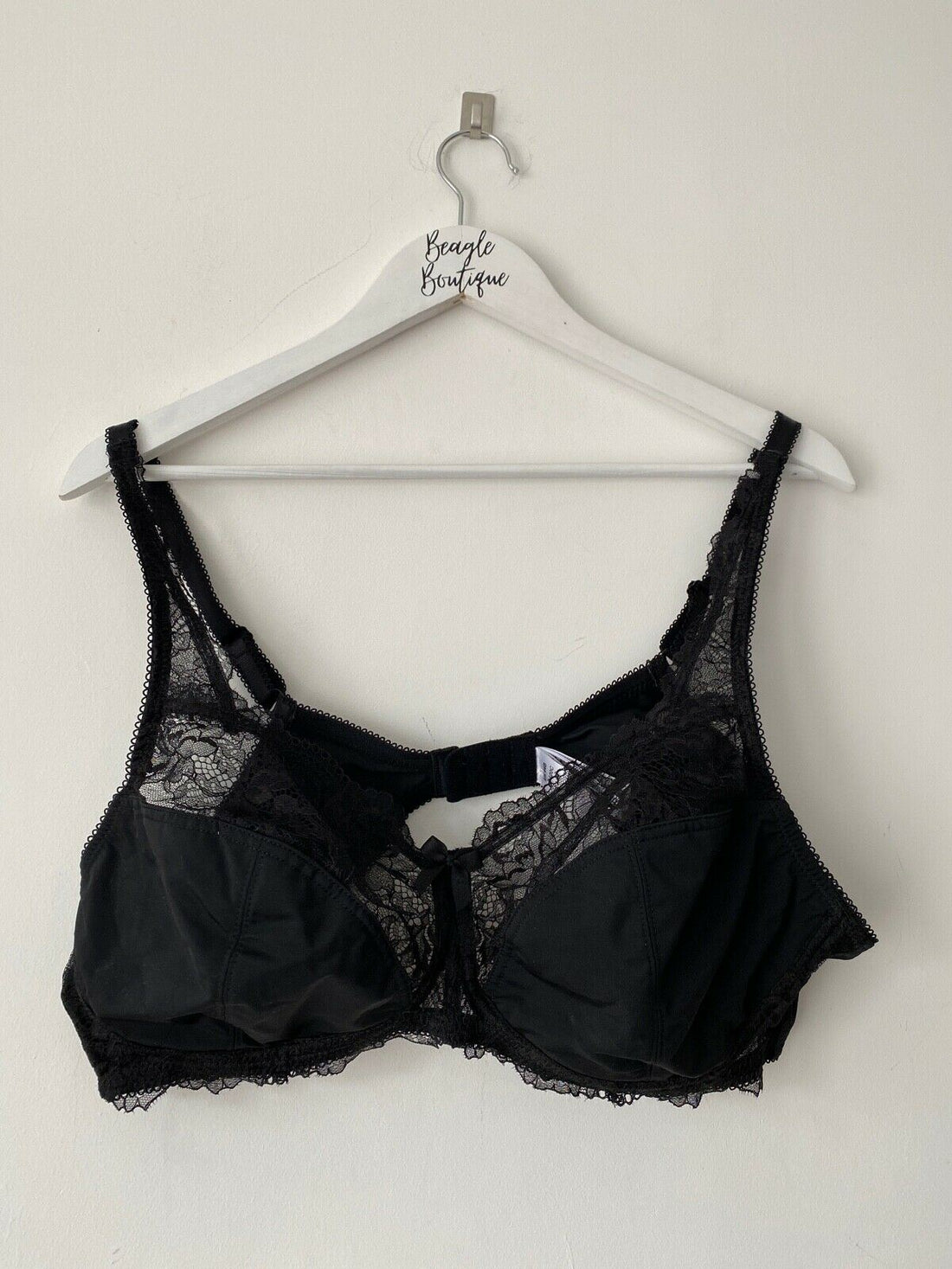 Pretty Secrets Ella Bra Non-Wired Available in Black or White 44B, 44C, 36B - Beagle Boutique Fashion Outlet