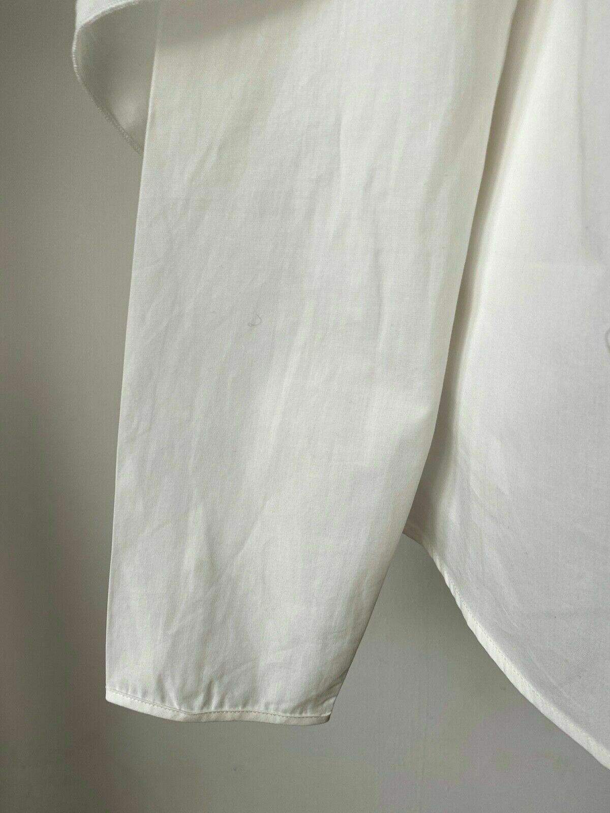 VILA VIJENNER Long Sleeve Top Off White Size XL 14 Frill