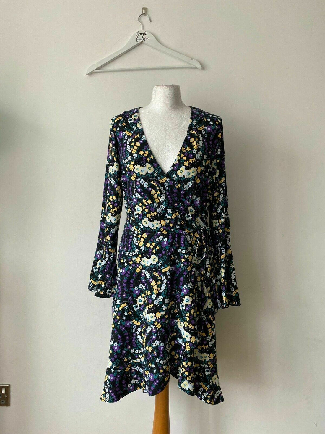 simply be Floral Wrap Dress Size 14 - BB Fashion Outlet