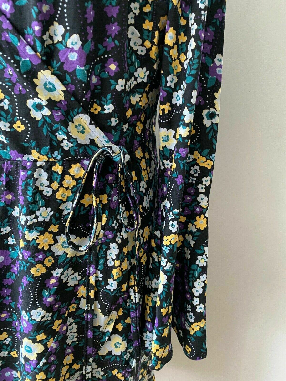simply be Floral Wrap Dress Size 14
