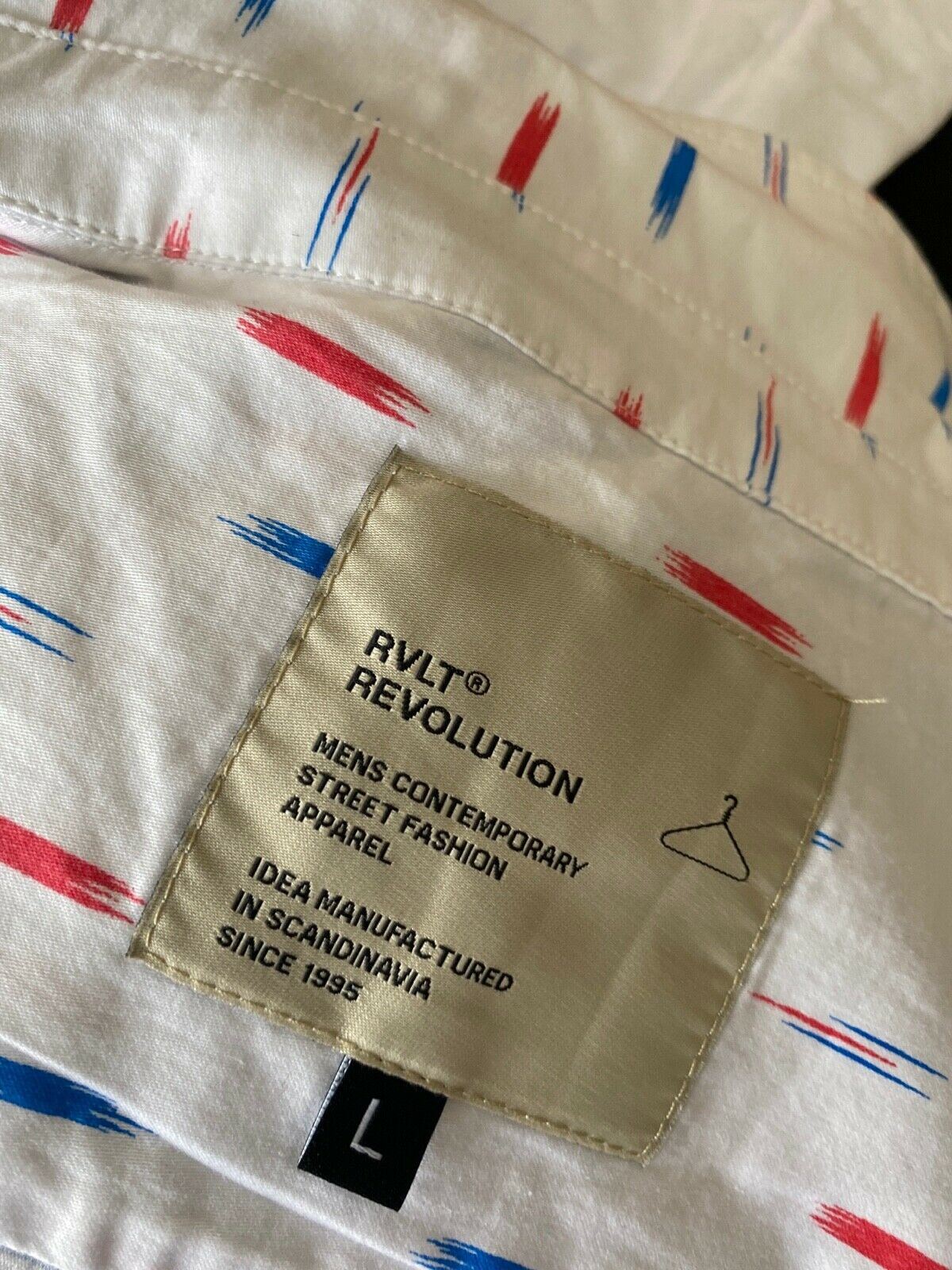 RVLT Revolution Men's Shirt Size L