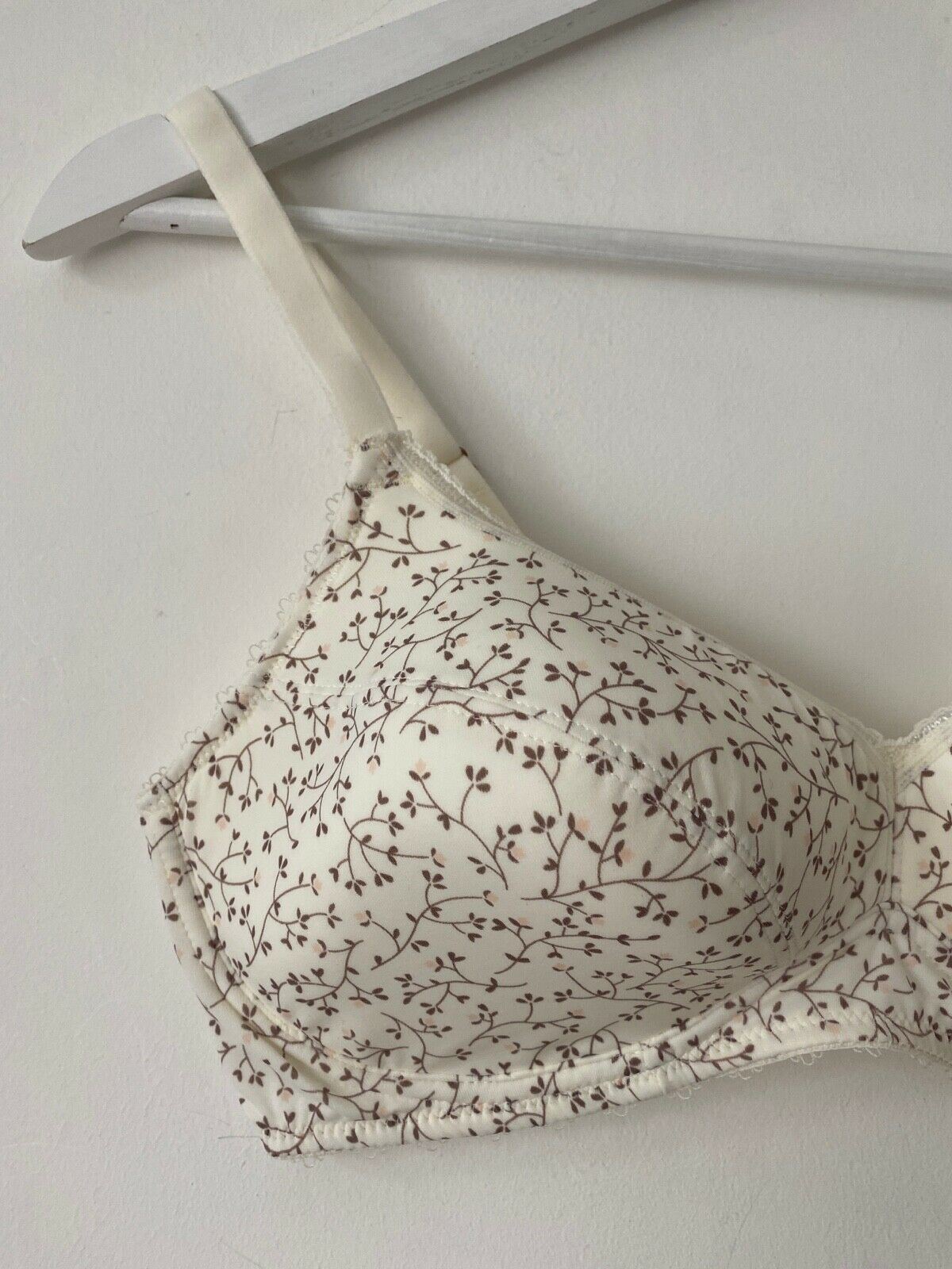 M&S Winter White Non-wired Lightly Padded Bra  36A, 36B, 38A - BB Fashion Outlet