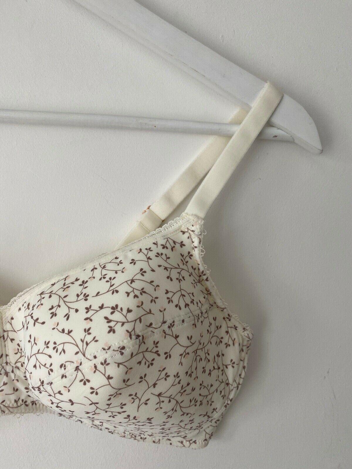 M&S Winter White Non-wired Lightly Padded Bra  36A, 36B, 38A - BB Fashion Outlet