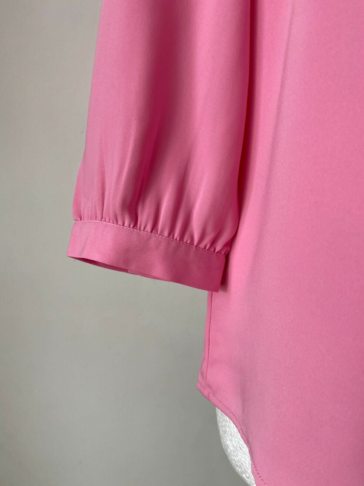 Vero Moda Large Oversized Collar Marie Blouse Size S Pink