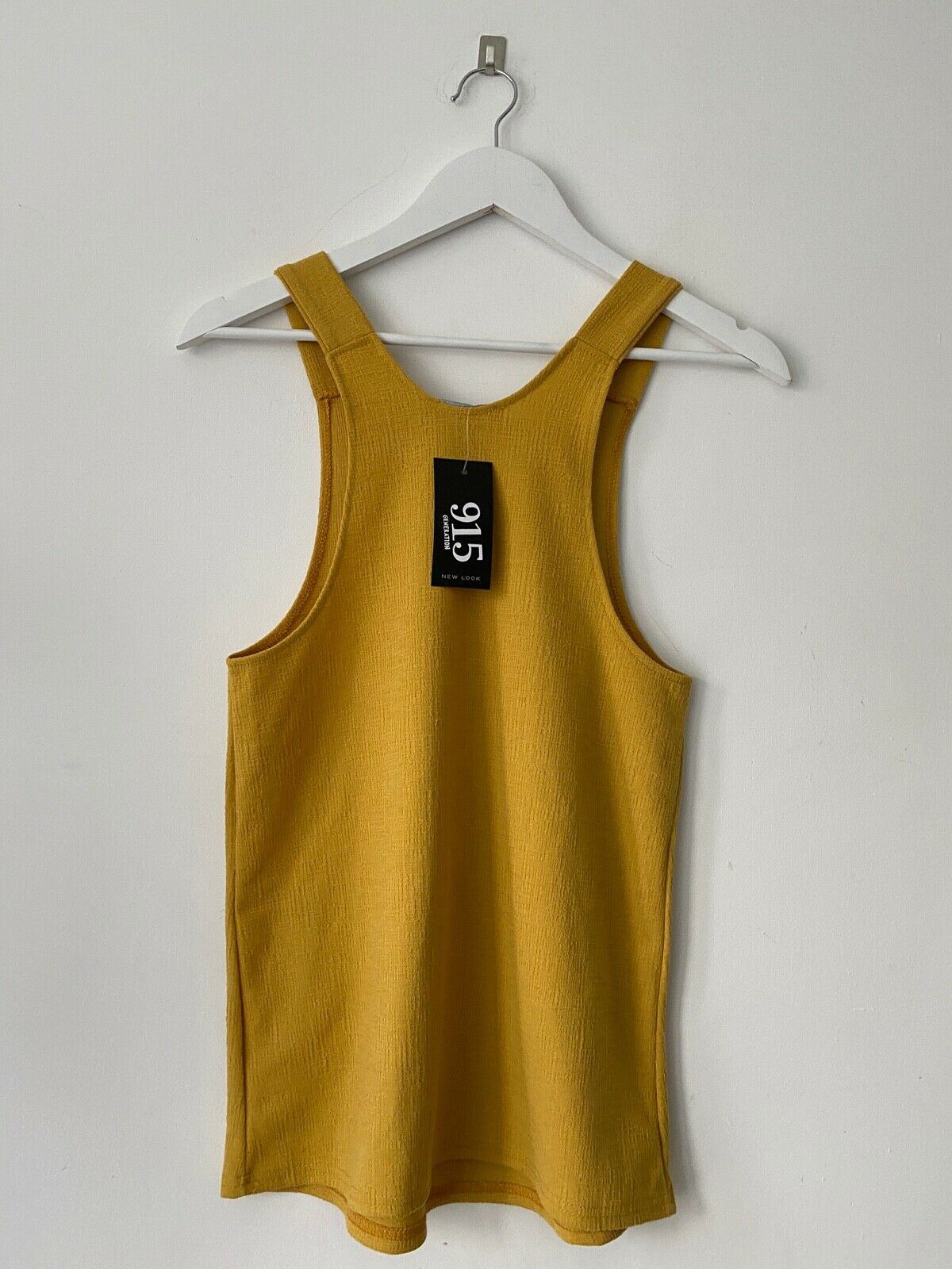 Girls 915 Generation New Look Yellow Ponte Pinny Dress Age 9 Years Old - Beagle Boutique Fashion Outlet