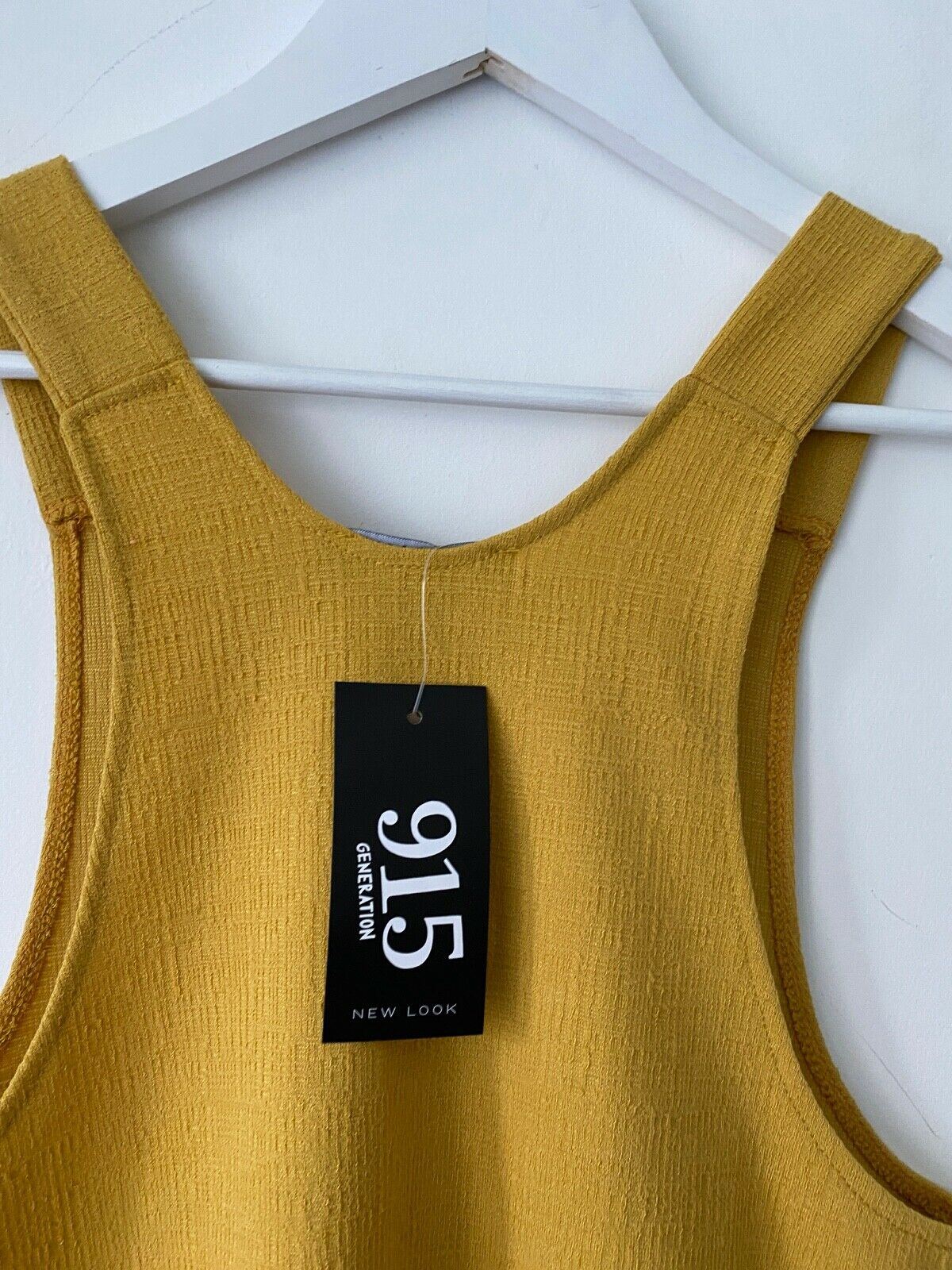 Girls 915 Generation New Look Yellow Ponte Pinny Dress Age 9 Years Old - Beagle Boutique Fashion Outlet