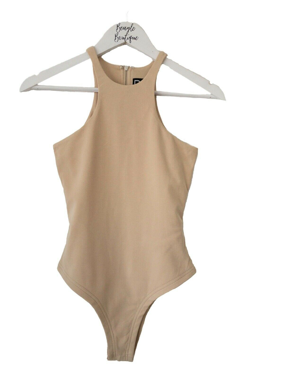 Runaway The Label Sleeveless Bodysuit Nude Sizes 6, 12
