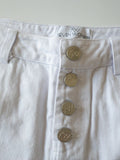 Seven Wonders White Denim Shorts Ripped / Distressed Sizes 6, 8, 10 - BB Fashion Outlet