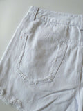 Seven Wonders White Denim Shorts Ripped / Distressed Sizes 6, 8, 10 - BB Fashion Outlet