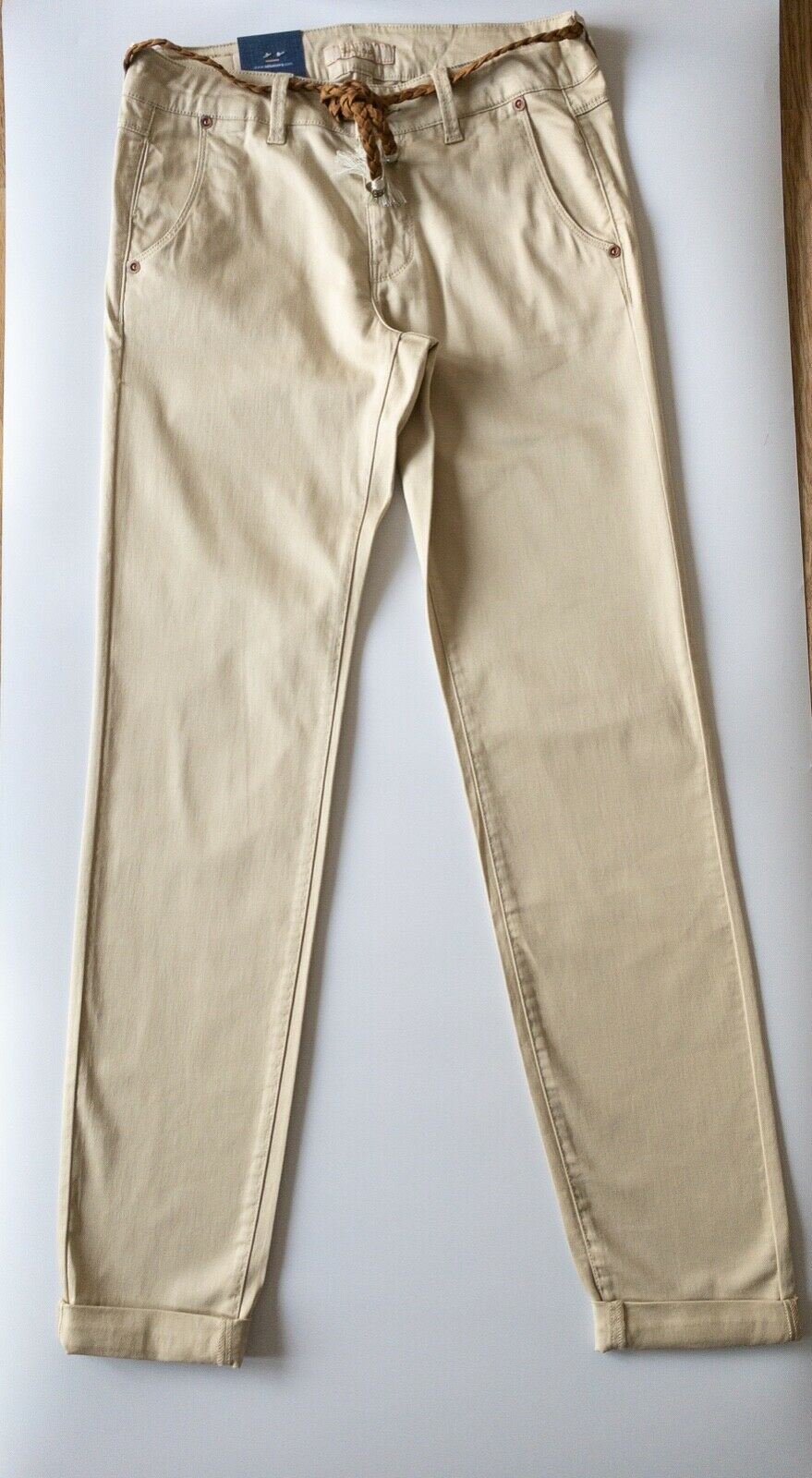 Salsa Ladies Chino's White, Beige and Khaki Sizes: 4, 6, 8, 9, 11, 12  RRP £70 - BB Fashion Outlet