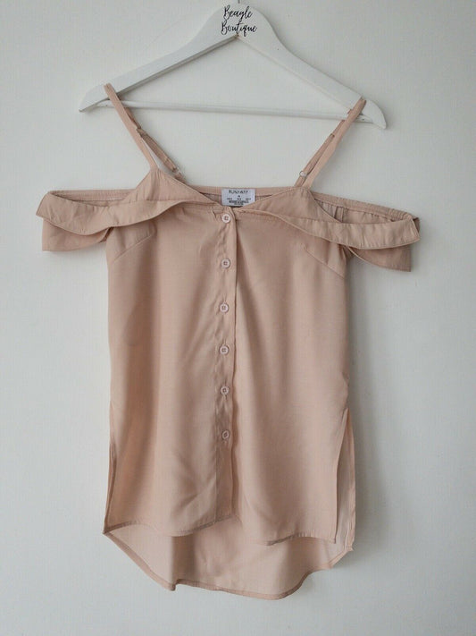 Runaway The Label Coincidence Top Blush Size XS 6