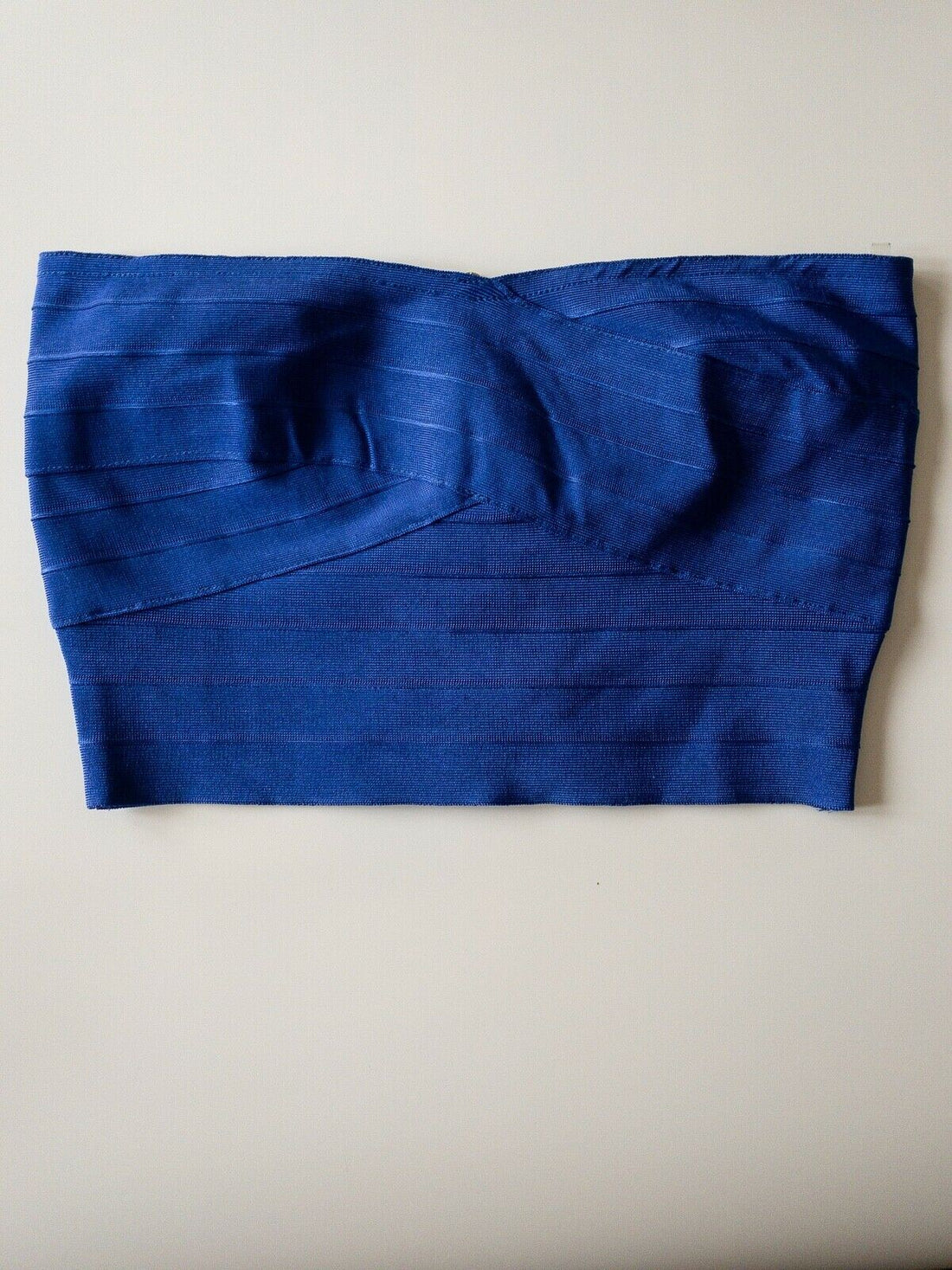 WOW Couture Cobalt Blue Bandeau Crop Top Sizes 8, 10 - BB Fashion Outlet