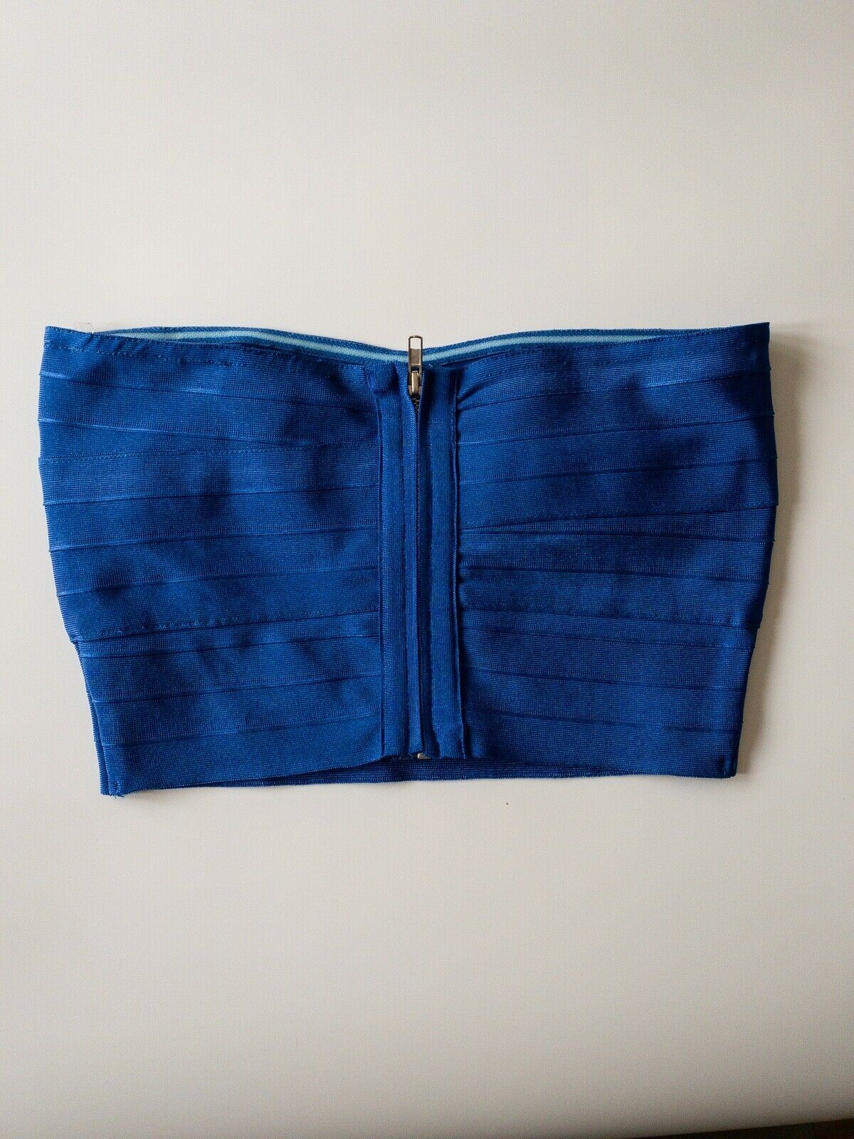 WOW Couture Cobalt Blue Bandeau Crop Top Sizes 8, 10
