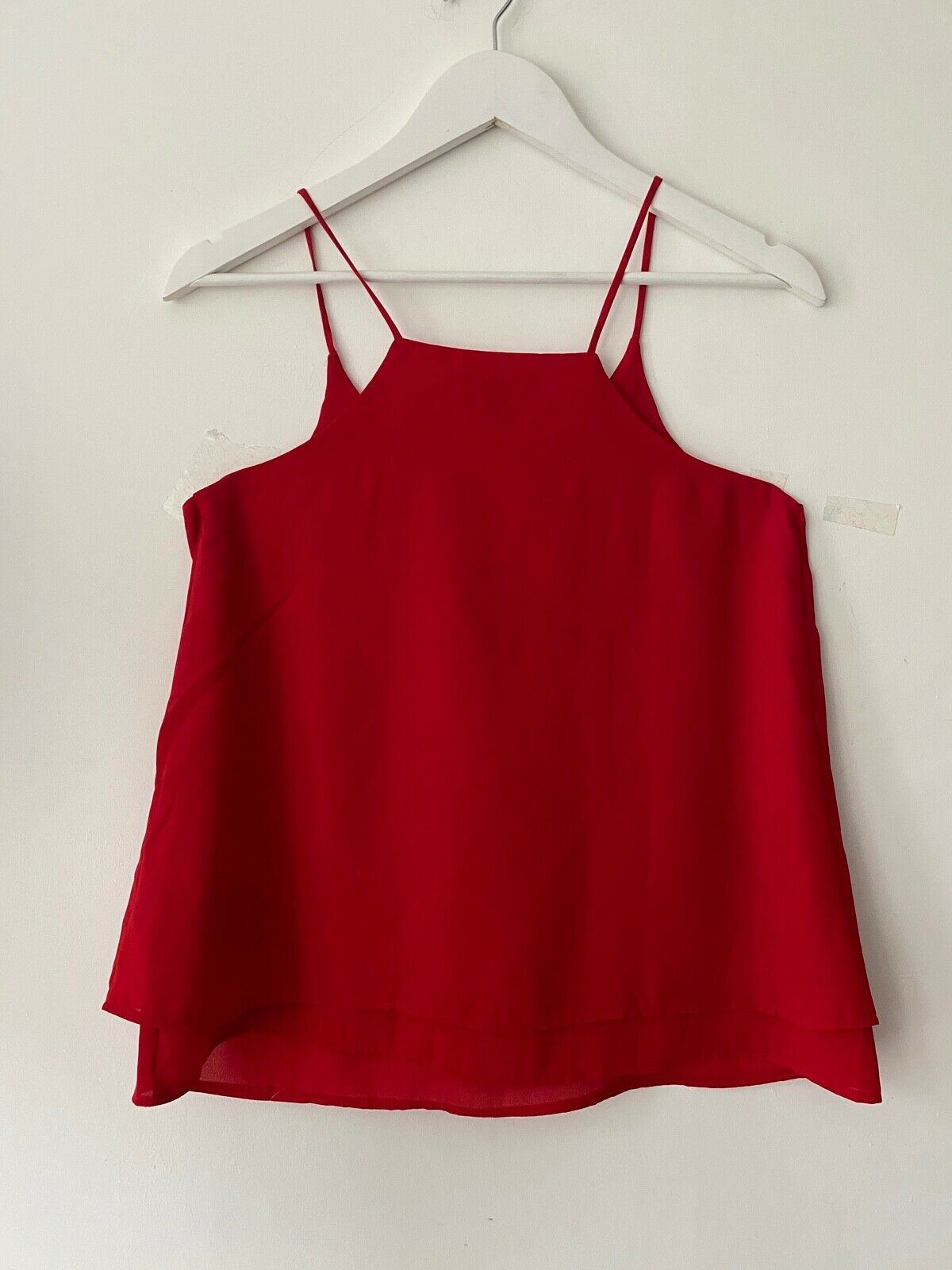 Esmara Red Layered Vest top Size 12