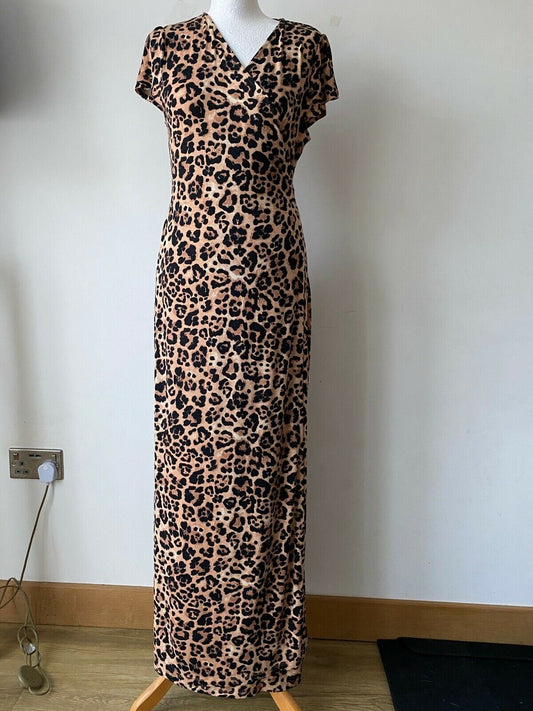 Very Animal Print Maxi Wrap Dress Size 12, 14, 16