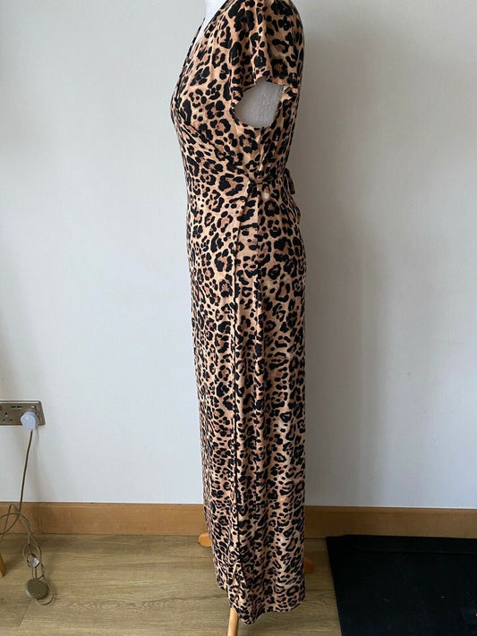 Very Animal Print Maxi Wrap Dress Size 12, 14, 16