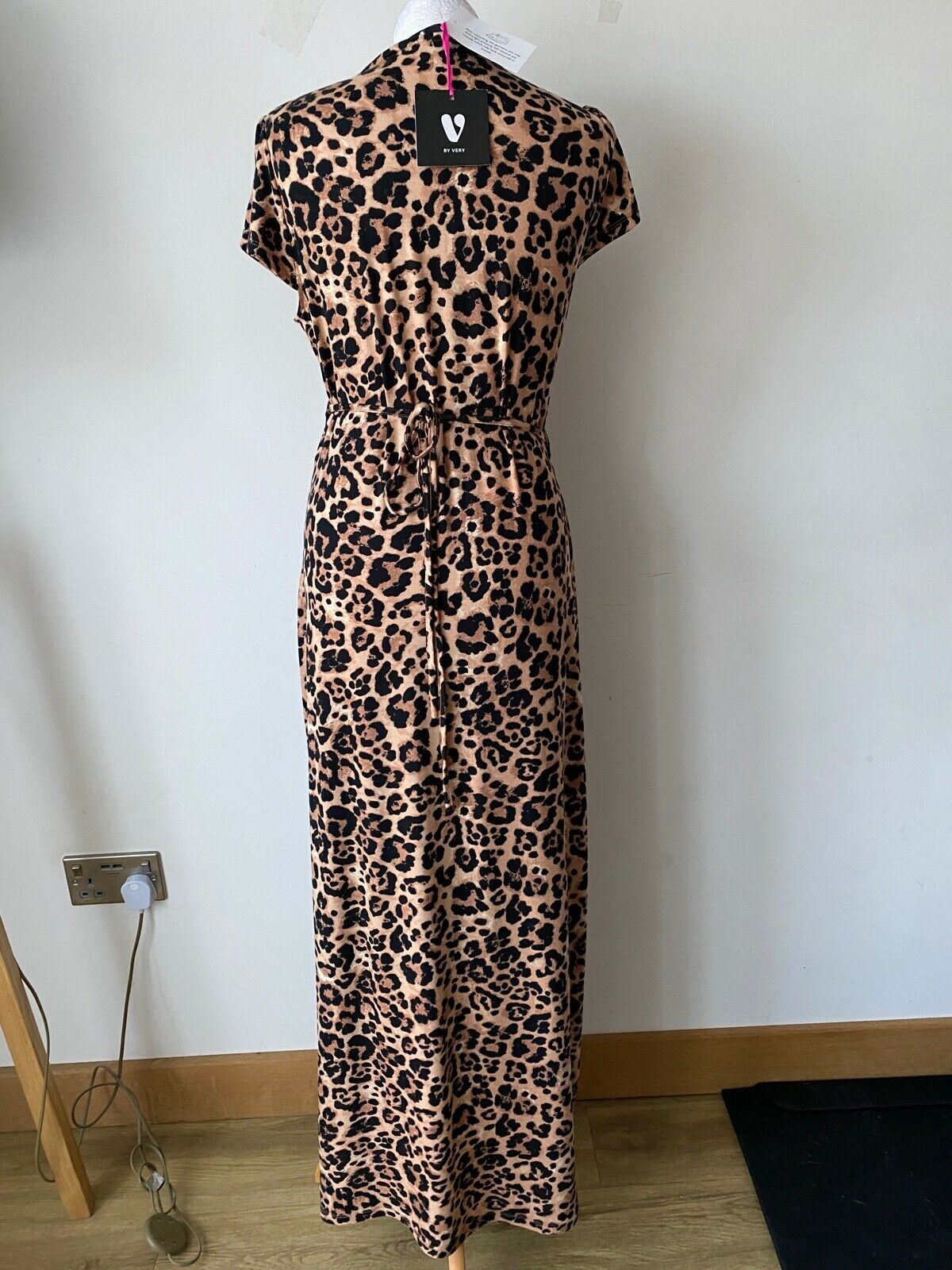 Very Animal Print Maxi Wrap Dress Size 12, 14, 16