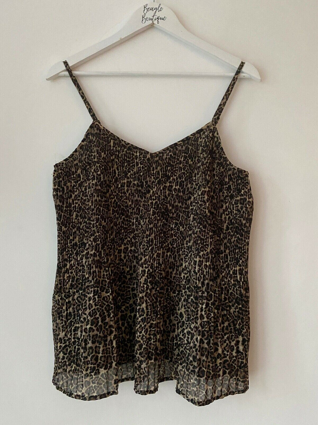 Very Pintuck Lined Vest Top Sizes 10, 12 - Beagle Boutique Fashion Outlet