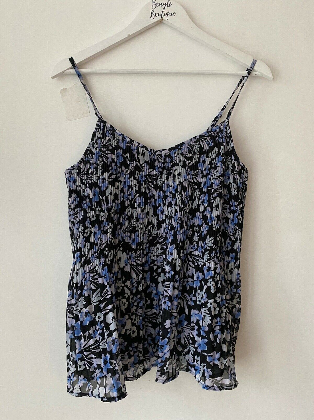 Very Pintuck Lined Vest Top Sizes 10, 12 - Beagle Boutique Fashion Outlet