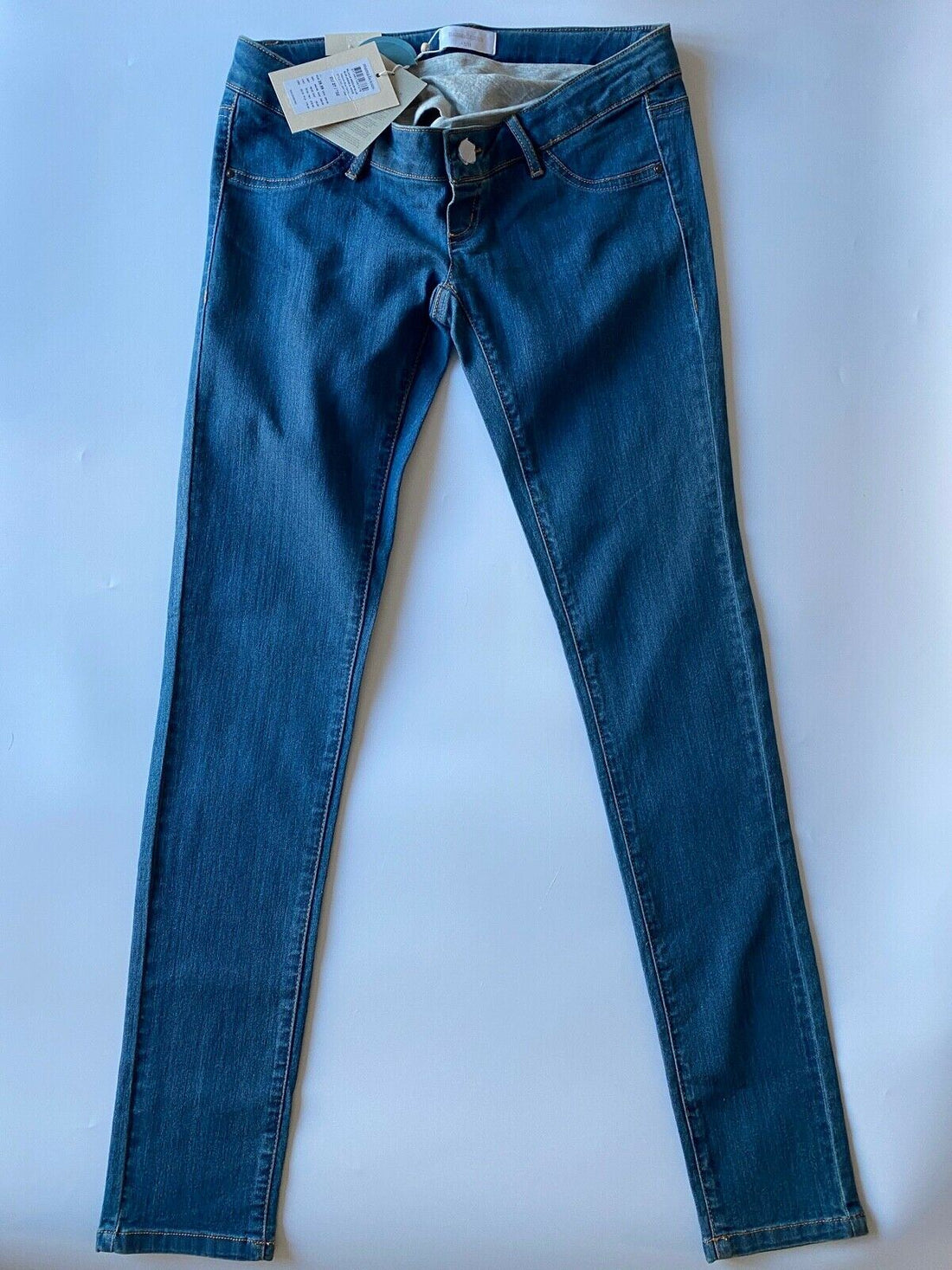 mama:licious Julia Medium Blue Slim Maternity Jeans Size W32" - BB Fashion Outlet