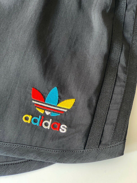 adidas Slim Shorts (AY9453) Black Size 6 UK