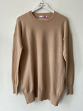 VERY Longline Sweater Beige or Blue Sizes 10 - BB Fashion Outlet