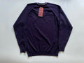 Winterbottoms v-Neck Knit Jumper Colour: Aubergine 32