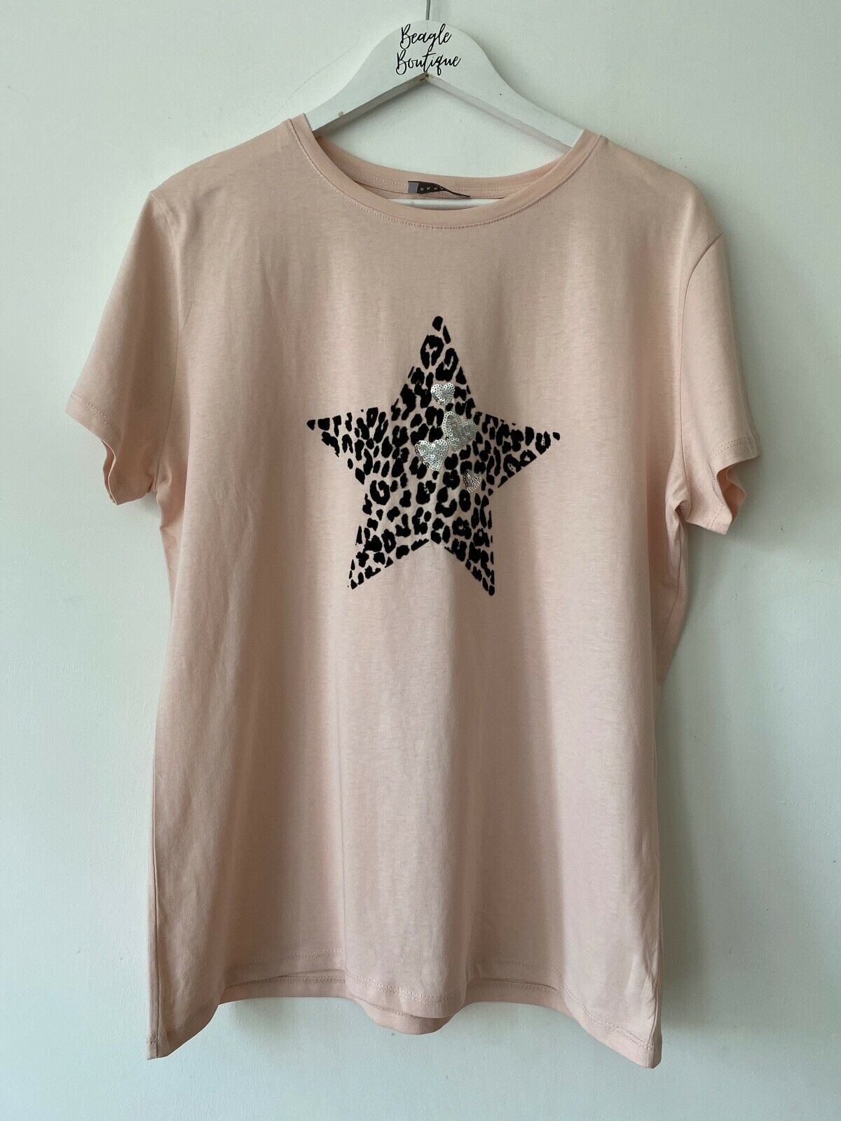 Papaya Blush Pink Cotton T-Shirt Size 14 - BB Fashion Outlet