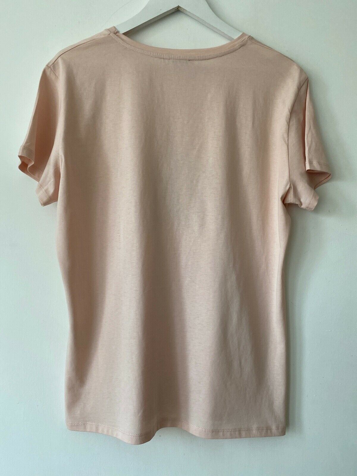Papaya Blush Pink Cotton T-Shirt Size 14
