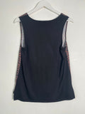 Very Contrast Sleeveless Top Size 8 - Beagle Boutique Fashion Outlet