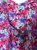 STUDIO Floral Playsuit Size 14 Button Down  / Tie Back - Beagle Boutique Fashion Outlet