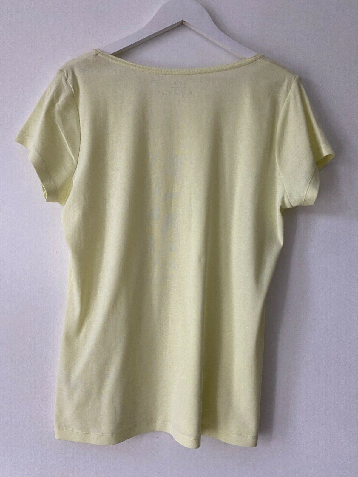 Papaya Yellow T-Shirt Size 20