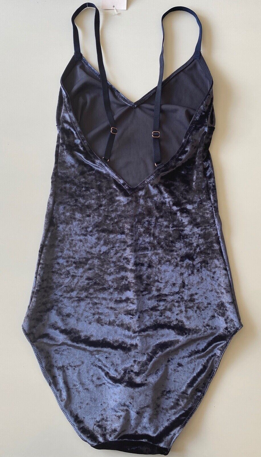 NEXT Lingerie Non-Padded Non-Wired Body Dark Blue Velvet Sizes 10 12 14 16 18