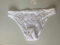 Next Lingerie The Brazilian White Lace Mesh Briefs White 6 8 - BB Fashion Outlet