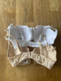 NEXT Lingerie Phoebe 2 Pack Lace Padded Bra's White and Beige 30D - BB Fashion Outlet