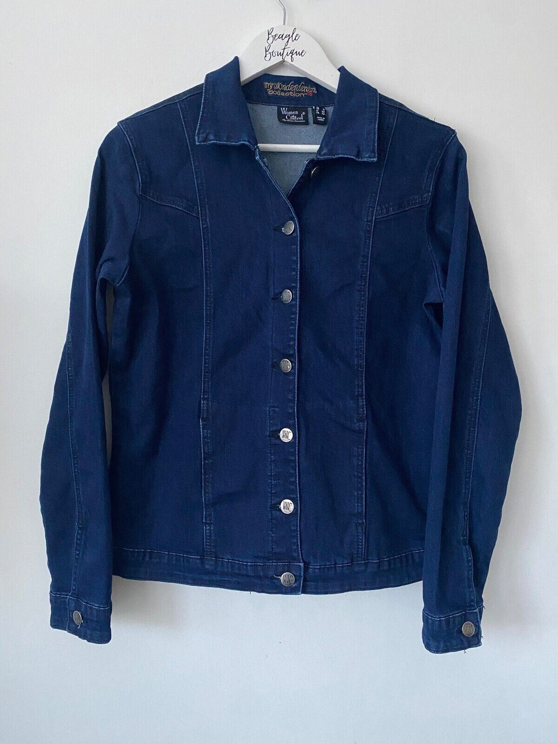 My Wonder Denim Collection by Renee Greenstein Indigo Denim Jacket S, M - BB Fashion Outlet