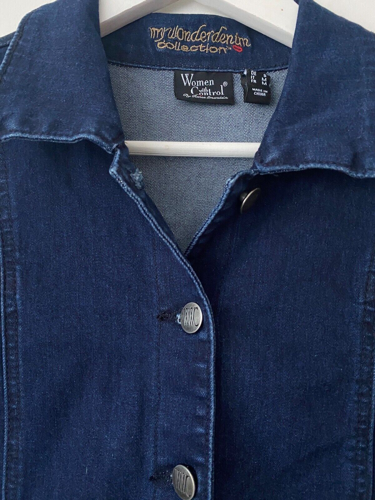 My Wonder Denim Collection by Renee Greenstein Indigo Denim Jacket S, M