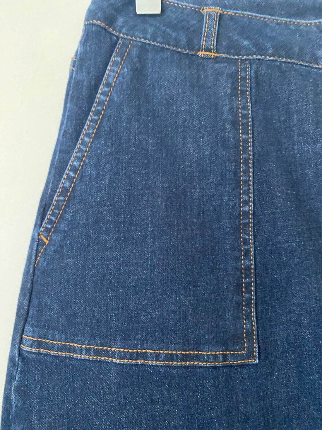 WULI:LUU by Gok Wan Denim A-Line Skirt Button Front Sizes: 10, 12, 16 - BB Fashion Outlet