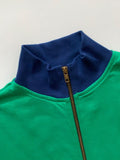 Mens Green Jersey Zip M, XL, 5XL - BB Fashion Outlet