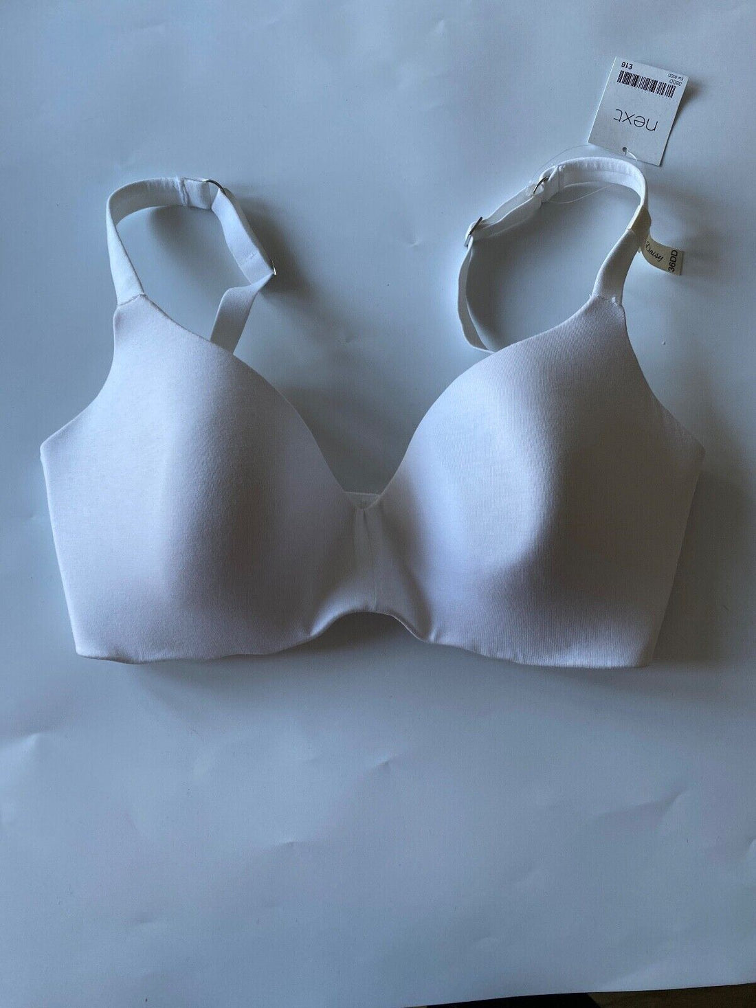 Next Lingerie White Daisy Bra Size 36DD Non-wired - BB Fashion Outlet