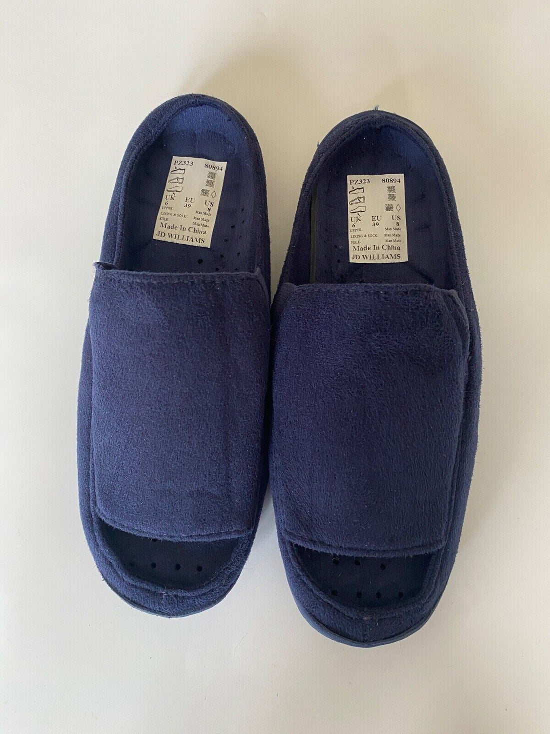 JD Williams Dark Blue Slippers Size 6 - BB Fashion Outlet