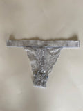 Topshop Thong Light Blue Knickers Briefs Size 6 UK Lace - BB Fashion Outlet