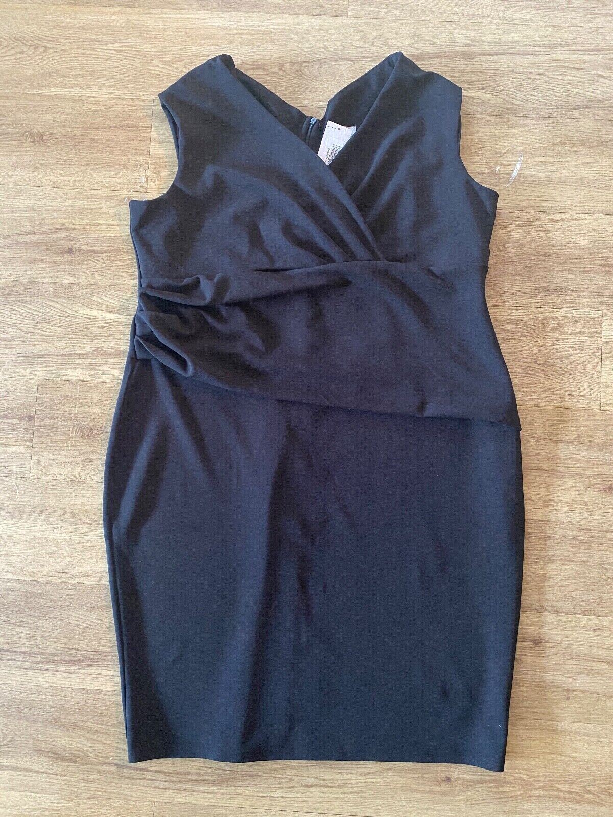 Goddiva Plus Black Bodycon Dress Sizes 24, 26